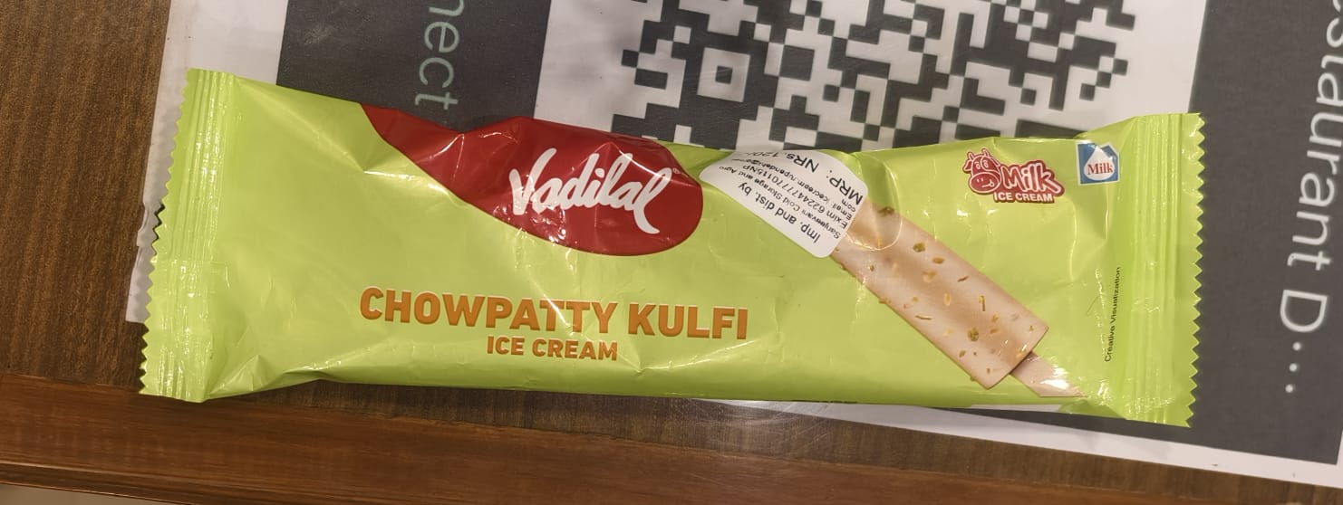 Vadilal Chowpatty Kulfe (Ice Cream)