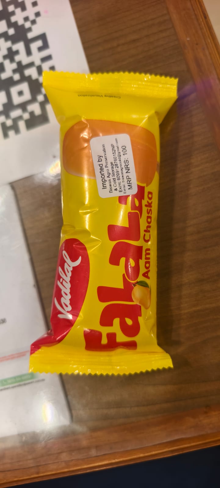 Vadilal Aam Chasco  (Ice Cream)